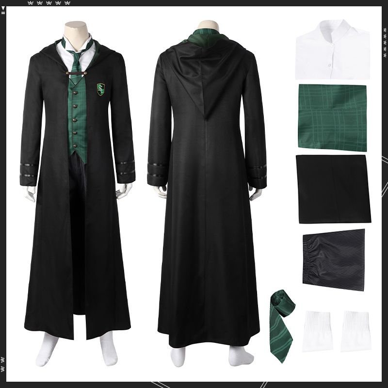 Hogwarts Legacy Slytherin Male Uniform Costume